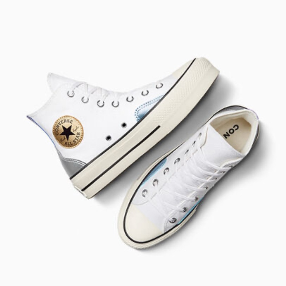 Converse All Star Lift Y2K Chrome